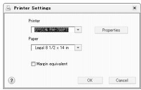 OLYMPUS CAMEDIA E-300 - Click the [Print] button. - 2