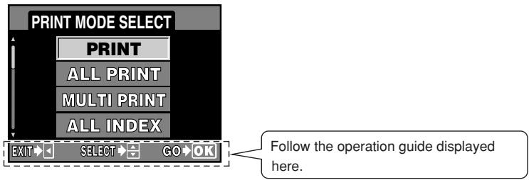 OLYMPUS CAMEDIA E-300 - Flowchart for printing - 1