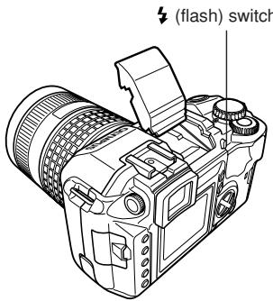 OLYMPUS CAMEDIA E-300 - Using the built-in flash - 2