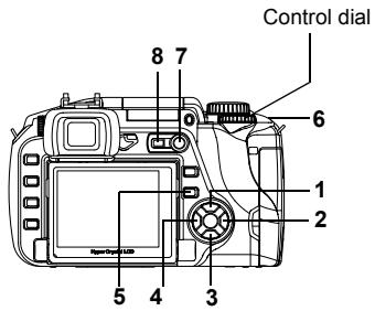 OLYMPUS CAMEDIA E-330 - Press the button for the function you want to set. - 2