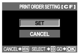 OLYMPUS CAMEDIA E-330 - Confirming your print setting - 1