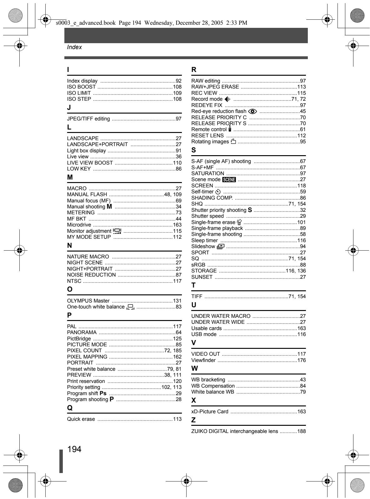 OLYMPUS CAMEDIA E-330 - - Notes on charging - 8
