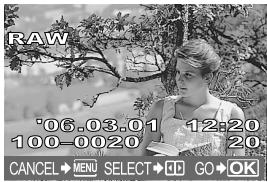 OLYMPUS CAMEDIA E-330 - Editing images recorded in JPEG/TIFF data format - 2
