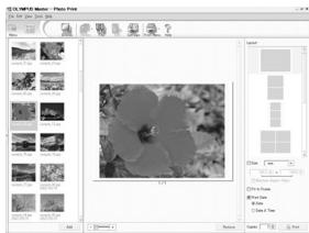 OLYMPUS E-300 - Click the [Print] button. - 3