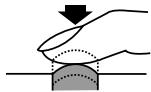 OLYMPUS E-300 - Press the shutter button halfway. - 1