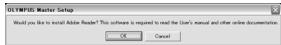 OLYMPUS E-300 - Remove the CD, then click [Finish]. - 1