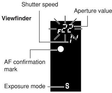 OLYMPUS E-300 - Press the shutter button halfway. - 3