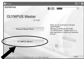 OLYMPUS E-300 - Follow the on-screen prompts to continue installing the program. - 2