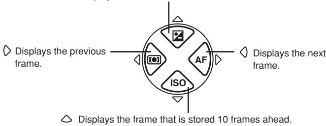 OLYMPUS E-300 - Use the arrow pad to select images you want to view. - 1