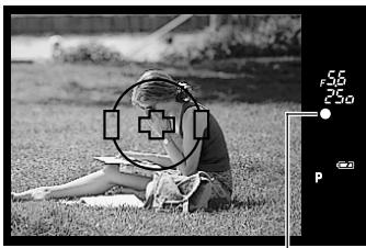 OLYMPUS E-300 - While keeping the shutter button pressed halfway, re-compose your shot. - 2