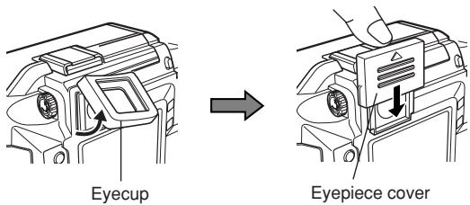 OLYMPUS E-300 - Eyepiece cover - 1