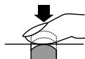 OLYMPUS E-300 - Press the shutter button all the way. - 1