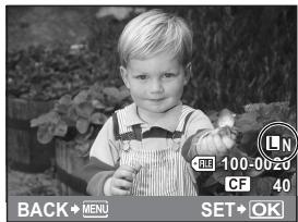 100-0020 CF 40 BACK+MENU SET+OK