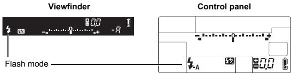 Viewfinder Flash mode Control panel A B C D E F G H I J K L M N O P Q R S T U V W X Y Z