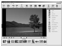 OLYMPUS E-30 - Double-click the still picture thumbnail that you want to view. - 2