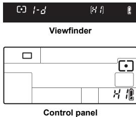 Viewfinder Control panel