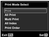 OLYMPUS D-705 - Use  to select [Print], and press the OK button. - 1