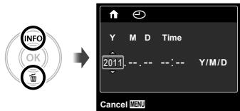 OLYMPUS D-710 - Use  to select the year for [Y]. - 1