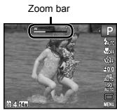 OLYMPUS D-710 - Using the zoom - 2