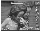 OLYMPUS D-710 - Using the zoom - 5