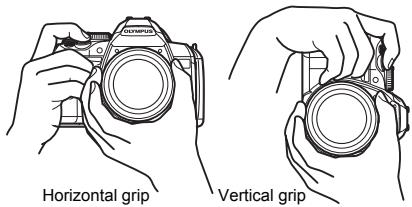 Horizontal grip Vertical grip