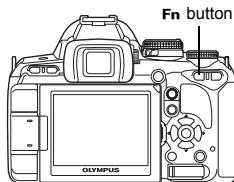 Fn button OLYMPUS