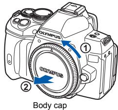 Olympus ① ② Body cap