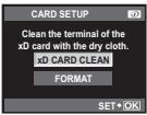 OLYMPUS E-600 - Error codes - 3