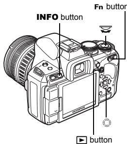 INFO button Fn button button