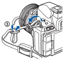 Technical diagram of a mechanical device with numbered components and blue arrows indicating motion or flow direction.