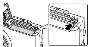 OLYMPUS E-PL3 - Removing the battery - 1