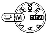 OLYMPUS E-PL3 - Choosing aperture and shutter speed (M manual mode) - 1
