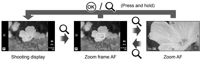 OLYMPUS E-PL3 - Zoom frame AF/zoom AF - 1
