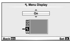 OLYMPUS E-PL3 - Before Using the Custom/Accessory Port Menus - 2