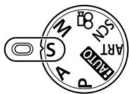 OLYMPUS E-PL3 - Choosing shutter speed (S shutter-priority mode) - 1
