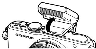 OLYMPUS E-PL3 - Using a flash (flash photography) - 1
