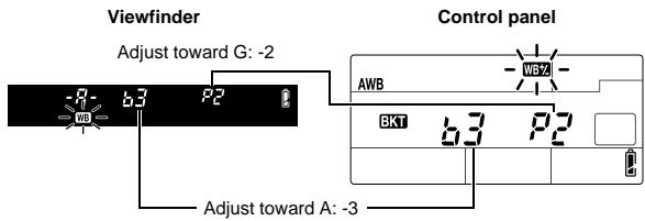 OLYMPUS E-5 - Setting display - 1