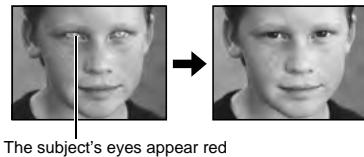 OLYMPUS E-5 - Red-eye reduction flash - 1