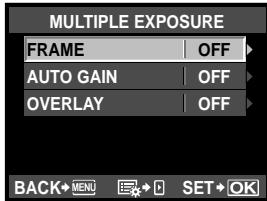 OLYMPUS E-5 - Setting display - 1