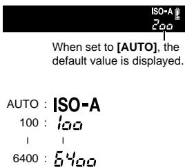 OLYMPUS E-5 - Setting display - 1