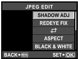 OLYMPUS E-5 - Editing images recorded in JPEG data format - 3