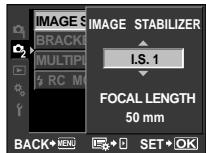 OLYMPUS E-5 - Use to select a function and to go to the setting screen - 2