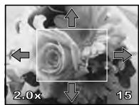 OLYMPUS E-5 - Use or to select images you want to view. You can also turn to switch to Q for close-up playback. - 6