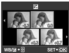 OLYMPUS E-5 - Taking a picture while comparing the effect - 1