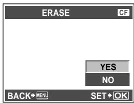 OLYMPUS E-5 - Erasing images - 3