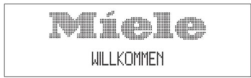 MIELE DG2661 - Selecting the language - 1