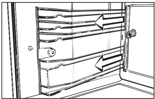 MIELE H 350-2 B - Removing the runners - 2