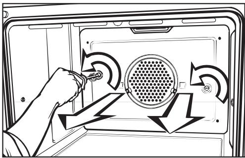 MIELE H 350-2 B - Removing the back panel - 1