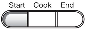 MIELE H 387-1 BP KAT - To enter a length of cooking and a time for the oven to shut off - 1