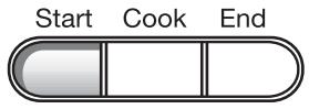 MIELE H 387-2 B - Enter the start time and the length of cooking - 1